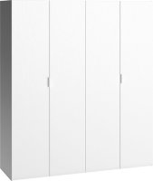 Шкаф 4-дверный белый 4YOU VOX