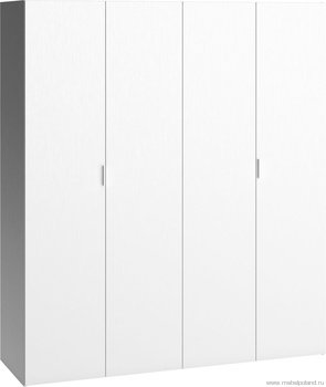 Шкаф 4-дверный белый 4YOU VOX 