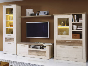 DURO Гостиная FORTE комплект мебели для гостиной из 4 элементов