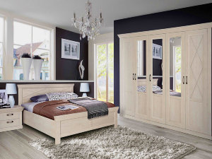 KASHMIR Спальня FORTE комплект мебели для спальни из 3 элементов