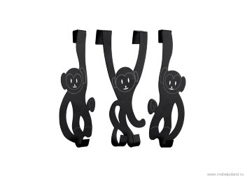 Вешалка для фасада Monkey (3 шт.) Young Users by VOX 