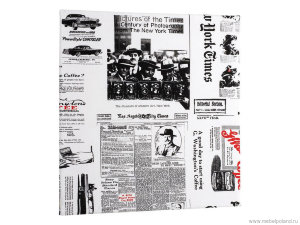 Тканевая накладка для фасадов - Newspaper Young Users by VOX 