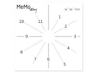 Магнитная накладка для фасадов - расписание Memo day Young Users by VOX