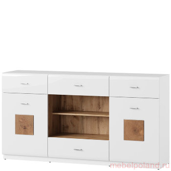 WOOD 46 Комод SZYNAKA ширина - 168 см, высота - 89 см, глубина - 40 см