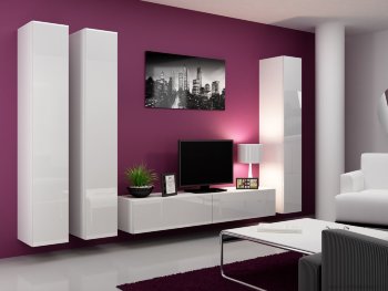 VIGO I Гостиная CAMA Гостиная с глянцевыми фасадами.
Габариты: В/Ш/Г - 180/300/42